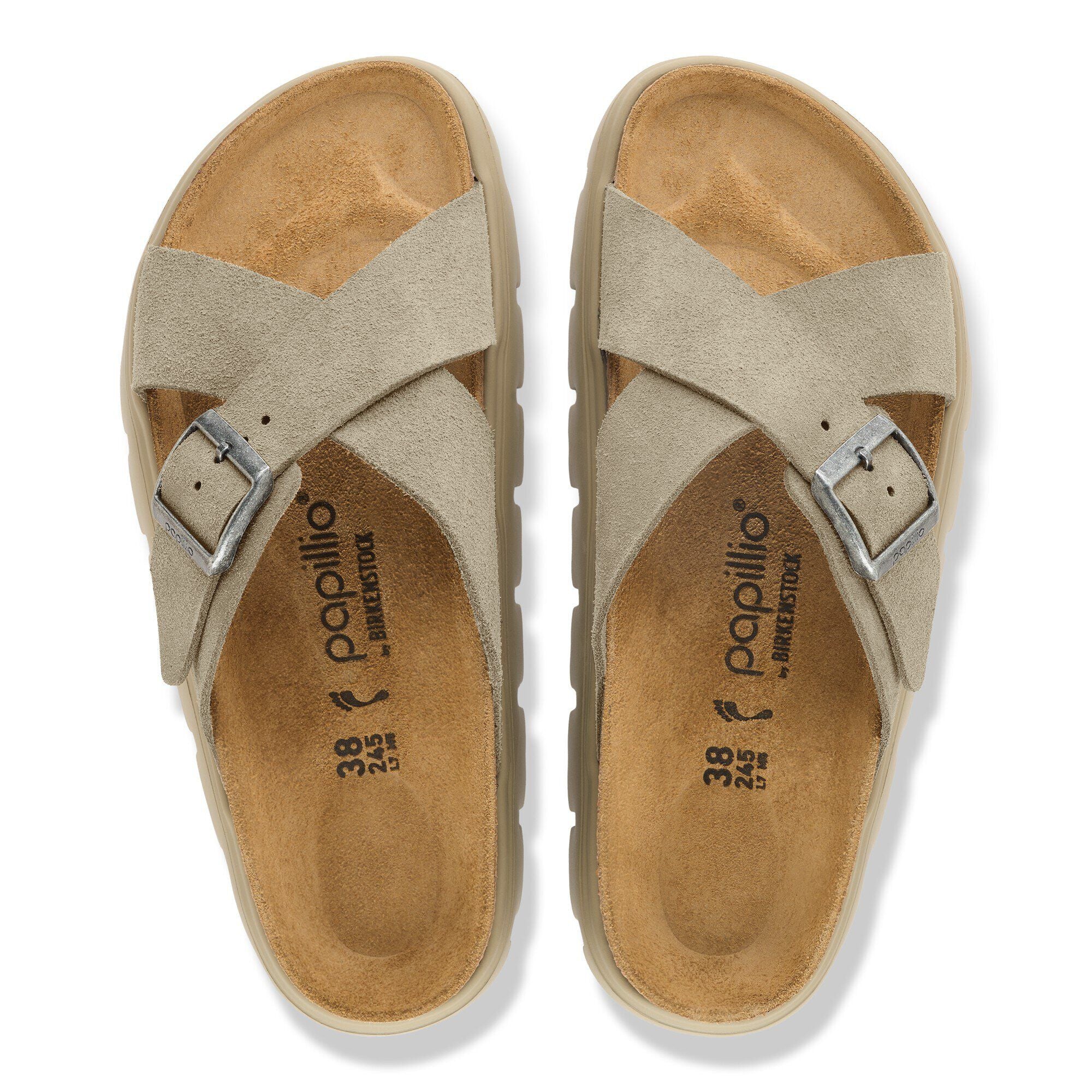 Siena PAP Chunky Suede Leather