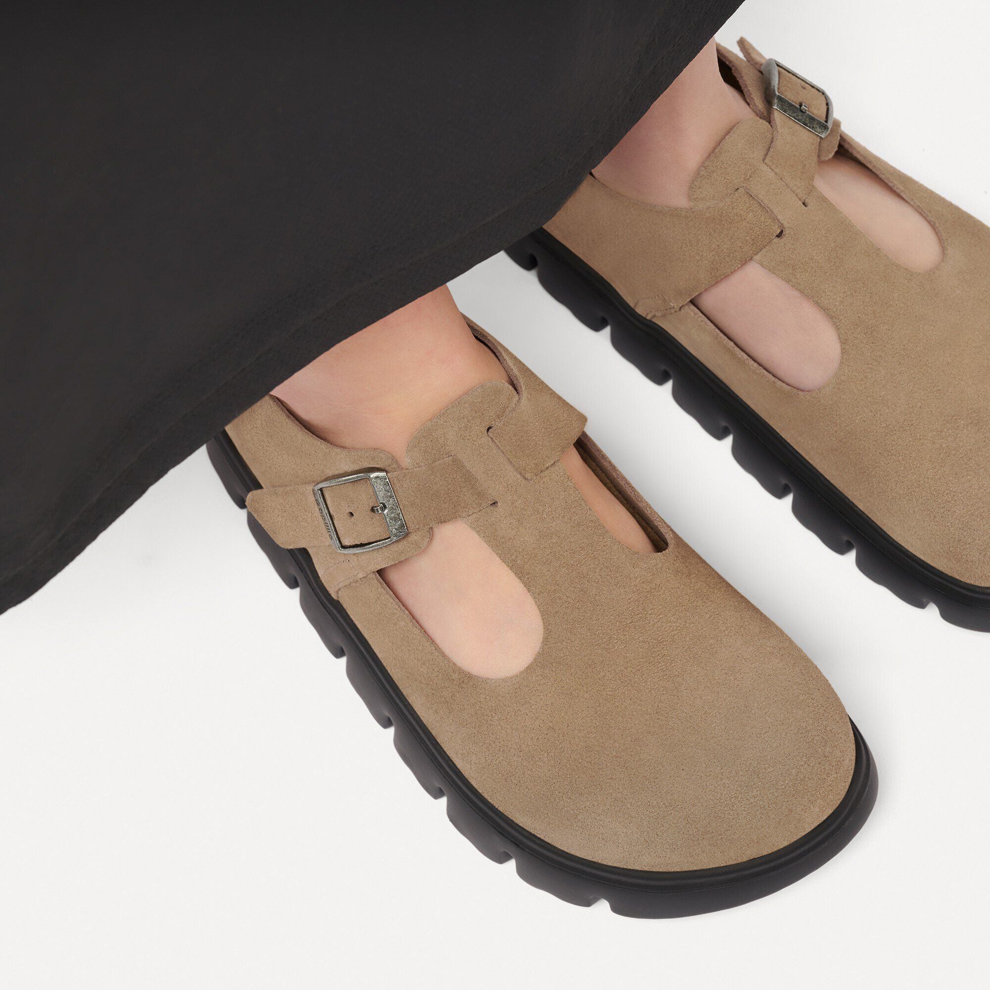 Paris Chunky Suede Leather