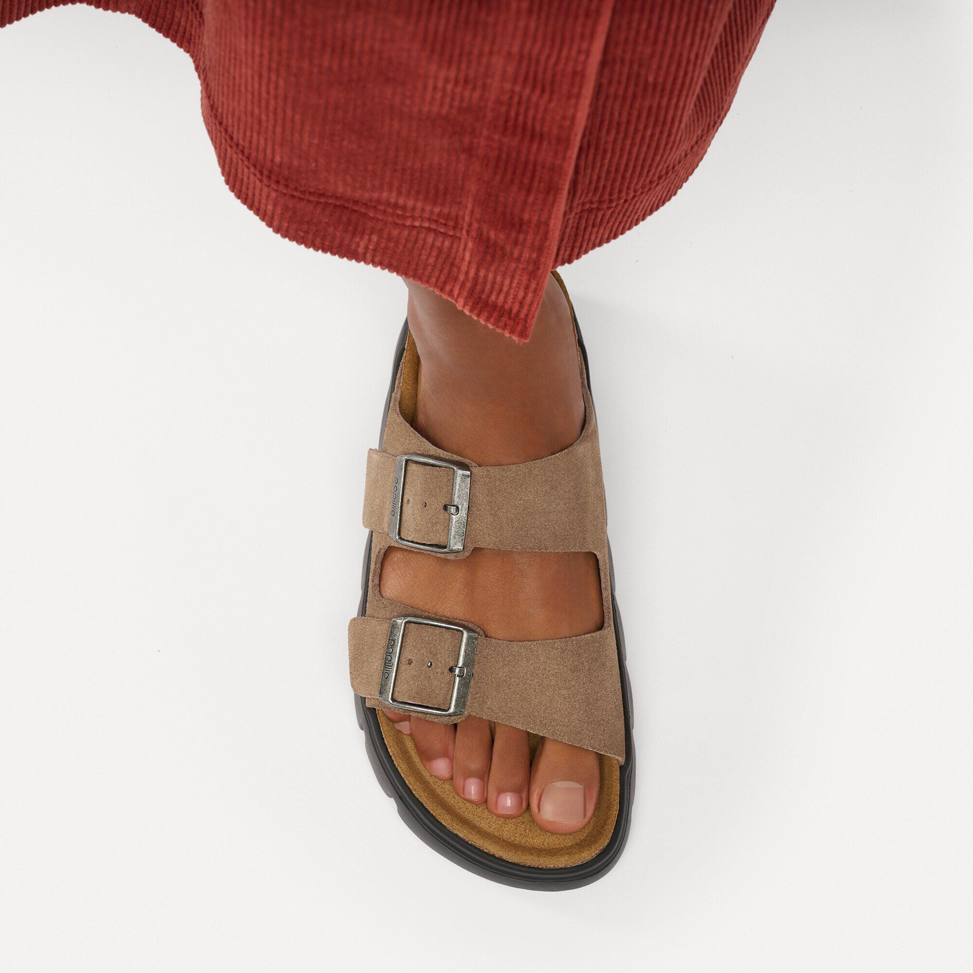Arizona Platform Suede Leather