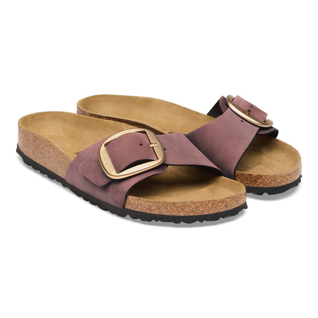 Madrid Big Buckle Nubuck Leather