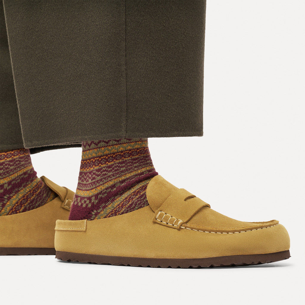 Naples Wrapped Suede Leather