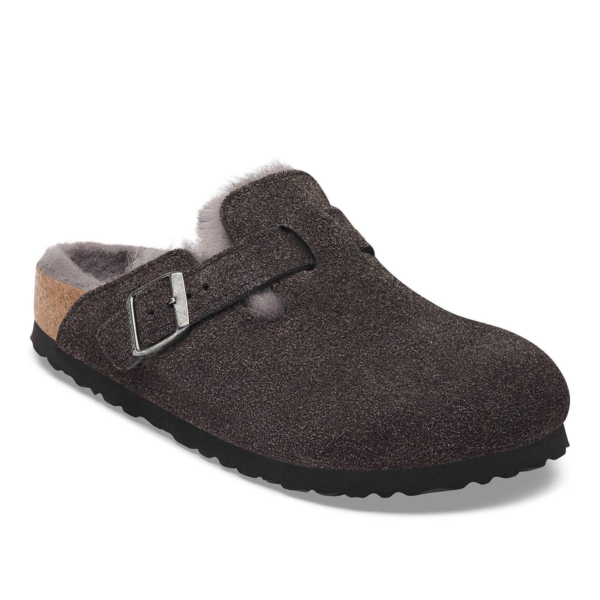 Boston Shearling Suede Leather
