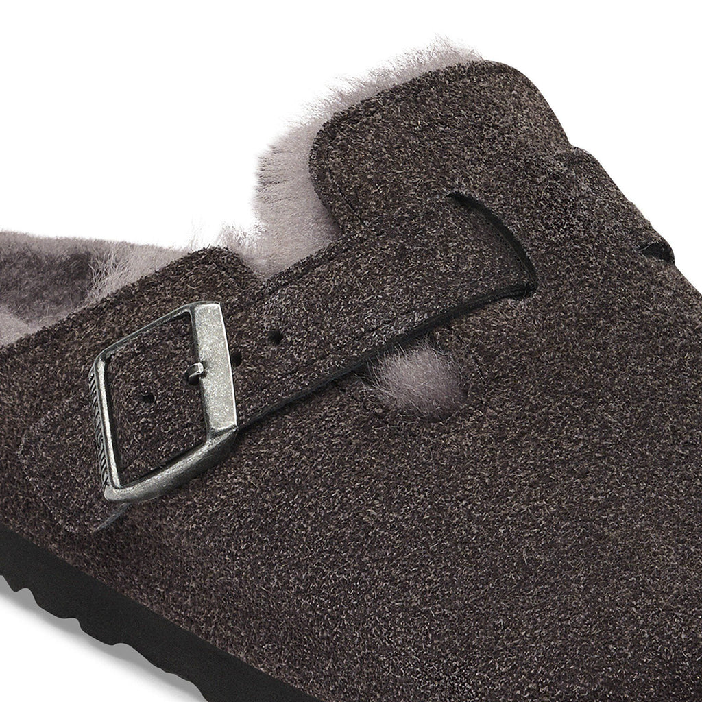 Boston Shearling Suede Leather