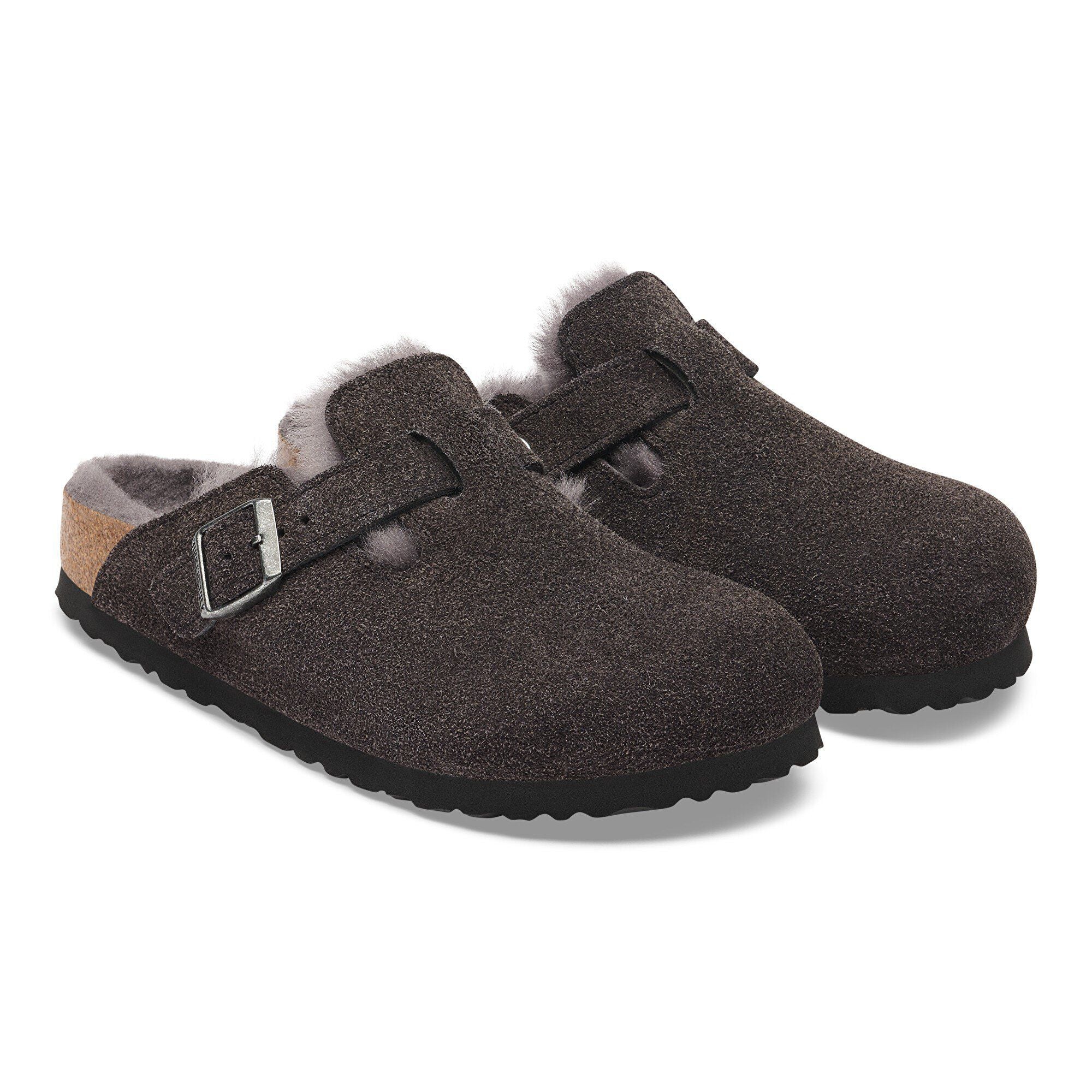 Boston Shearling Suede Leather