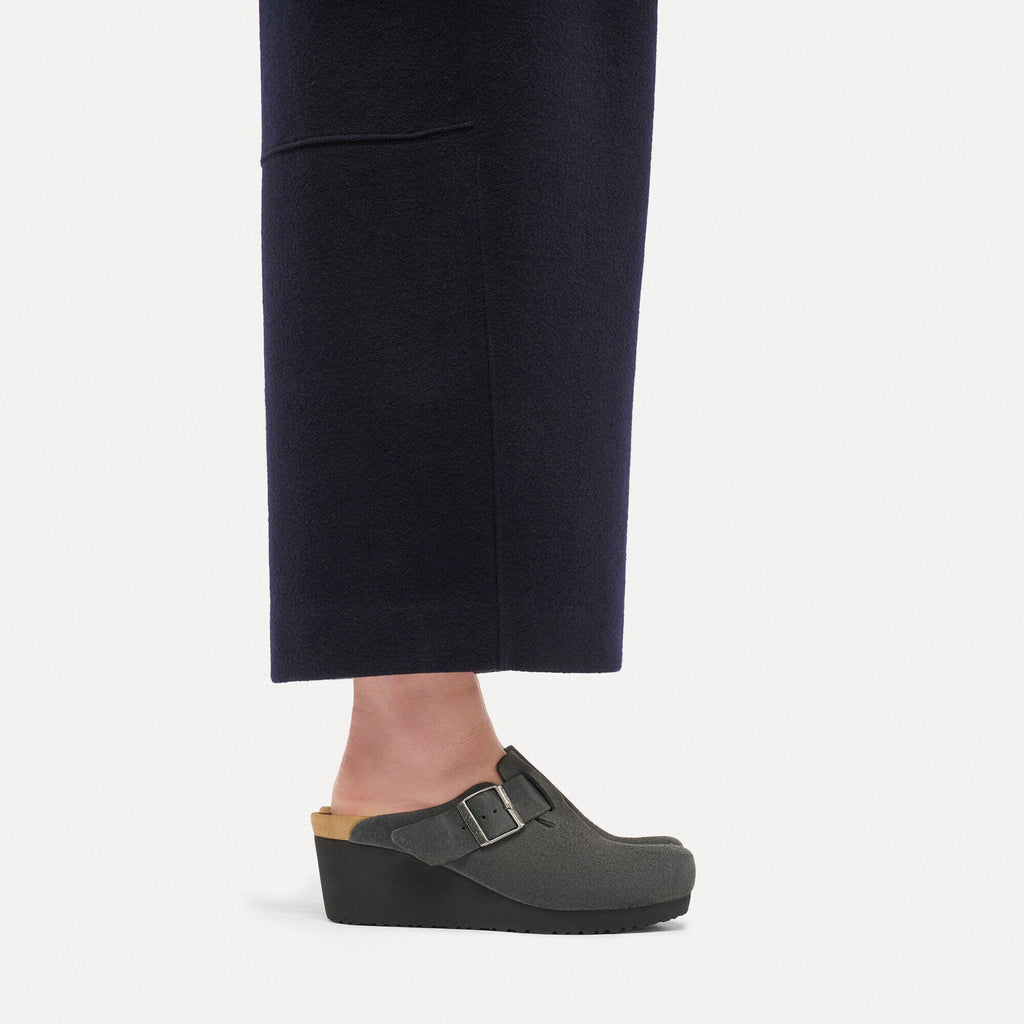 Fanny Suede Leather