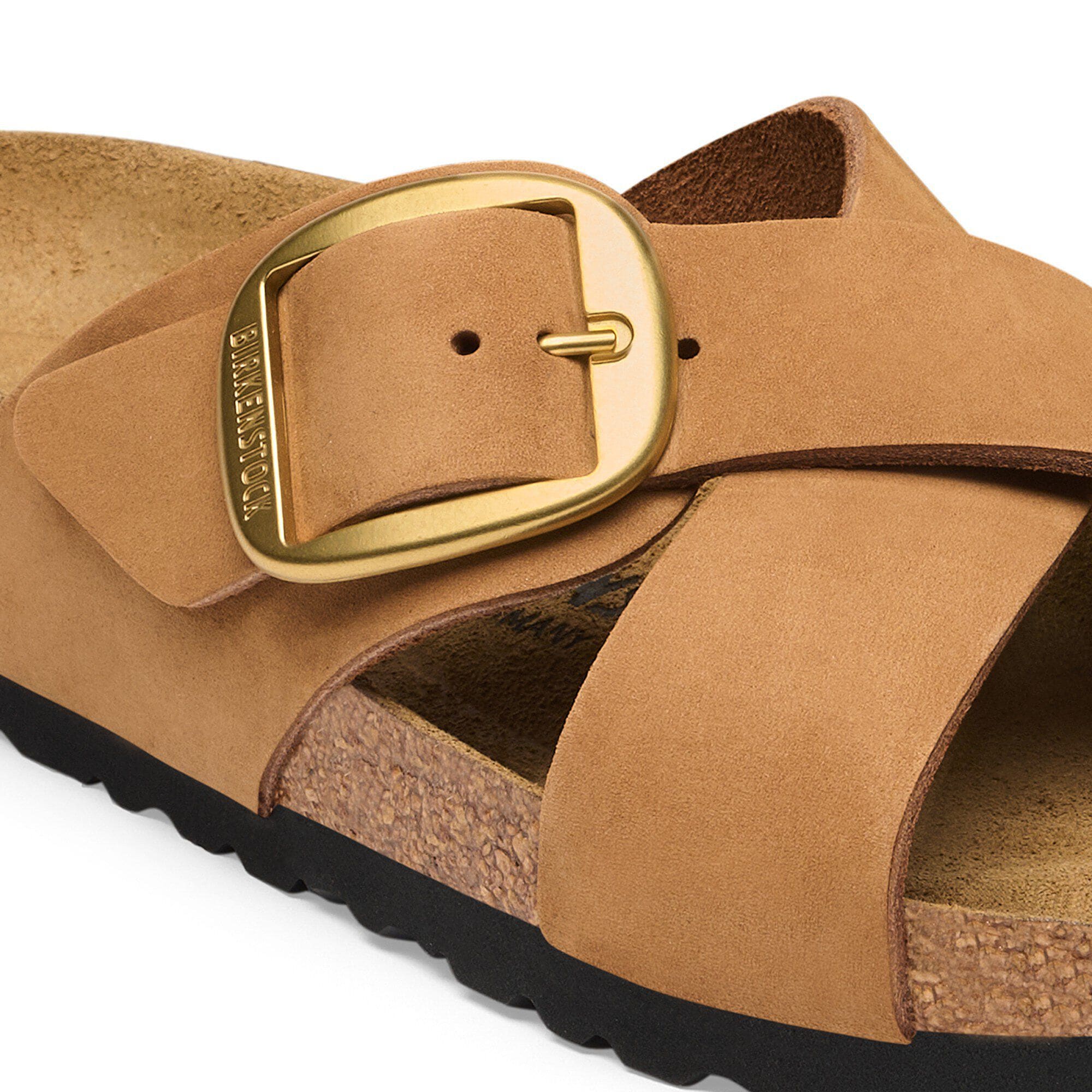 Siena Big Buckle Nubuck Leather