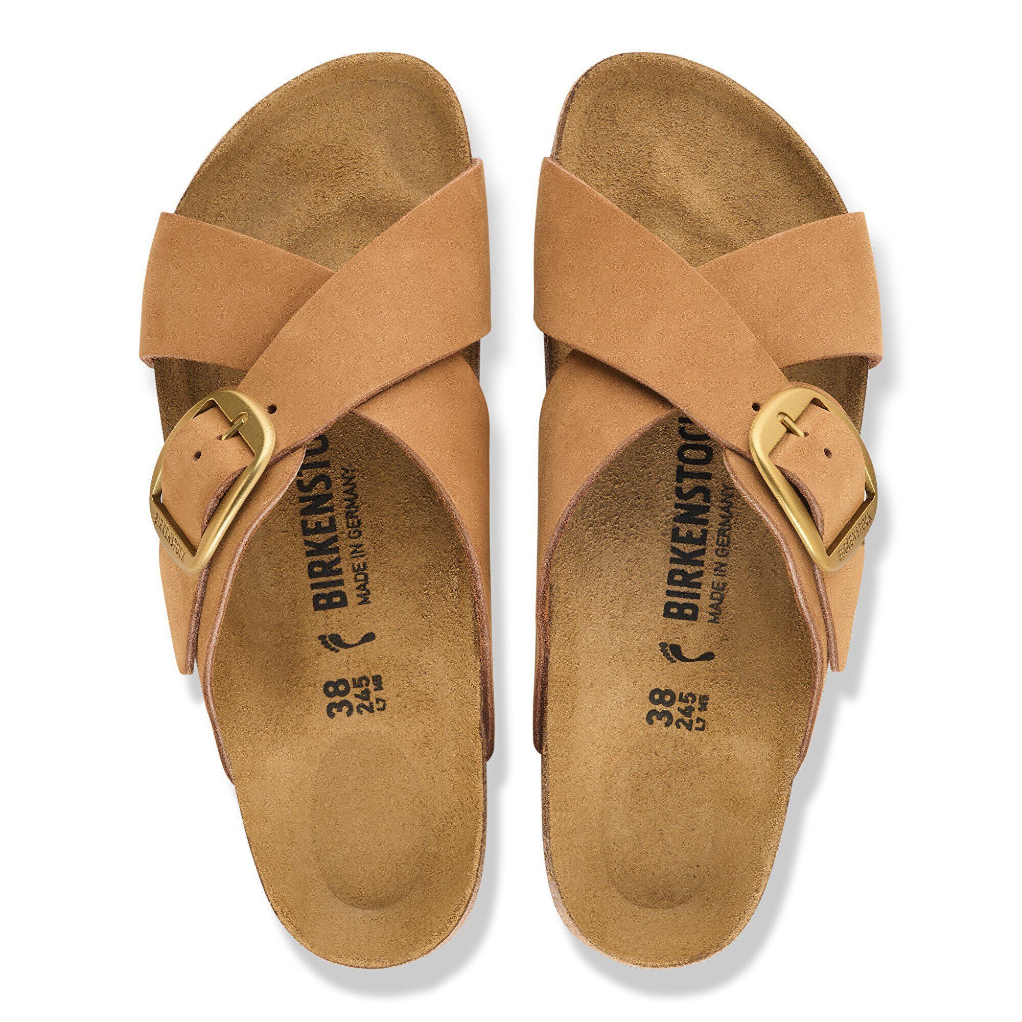 Siena Big Buckle Nubuck Leather