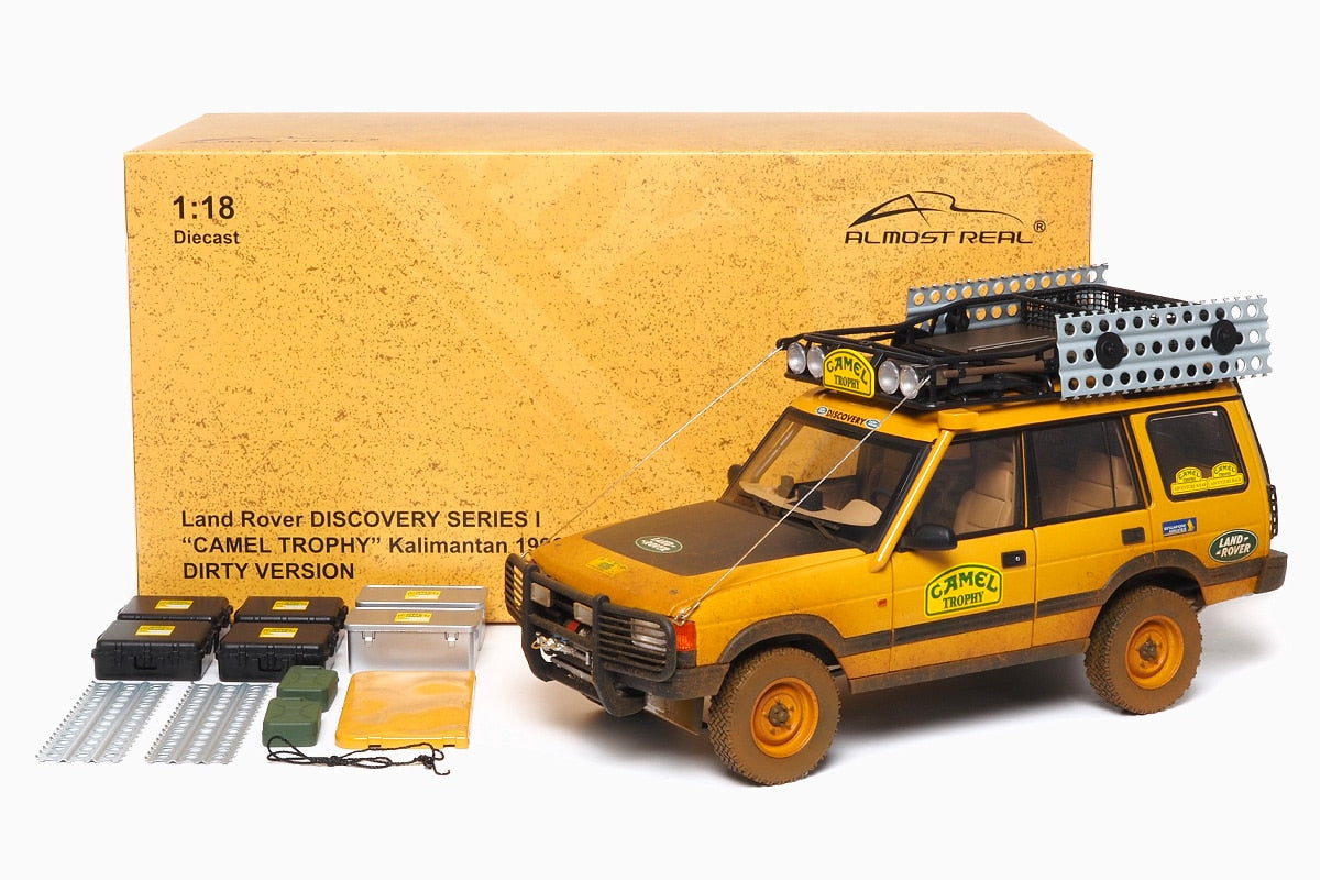 Land Rover Discovery Series I ��Camel Trophy�� Kalimantan 1996 Dirty 1:18 by Almost Real