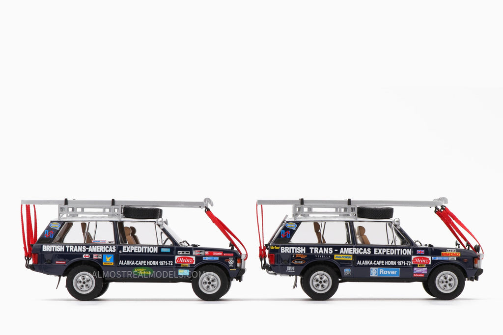 Range Rover ��The British Trans-Americas Expedition�� 2-Car Set 1:43 by Almost Real