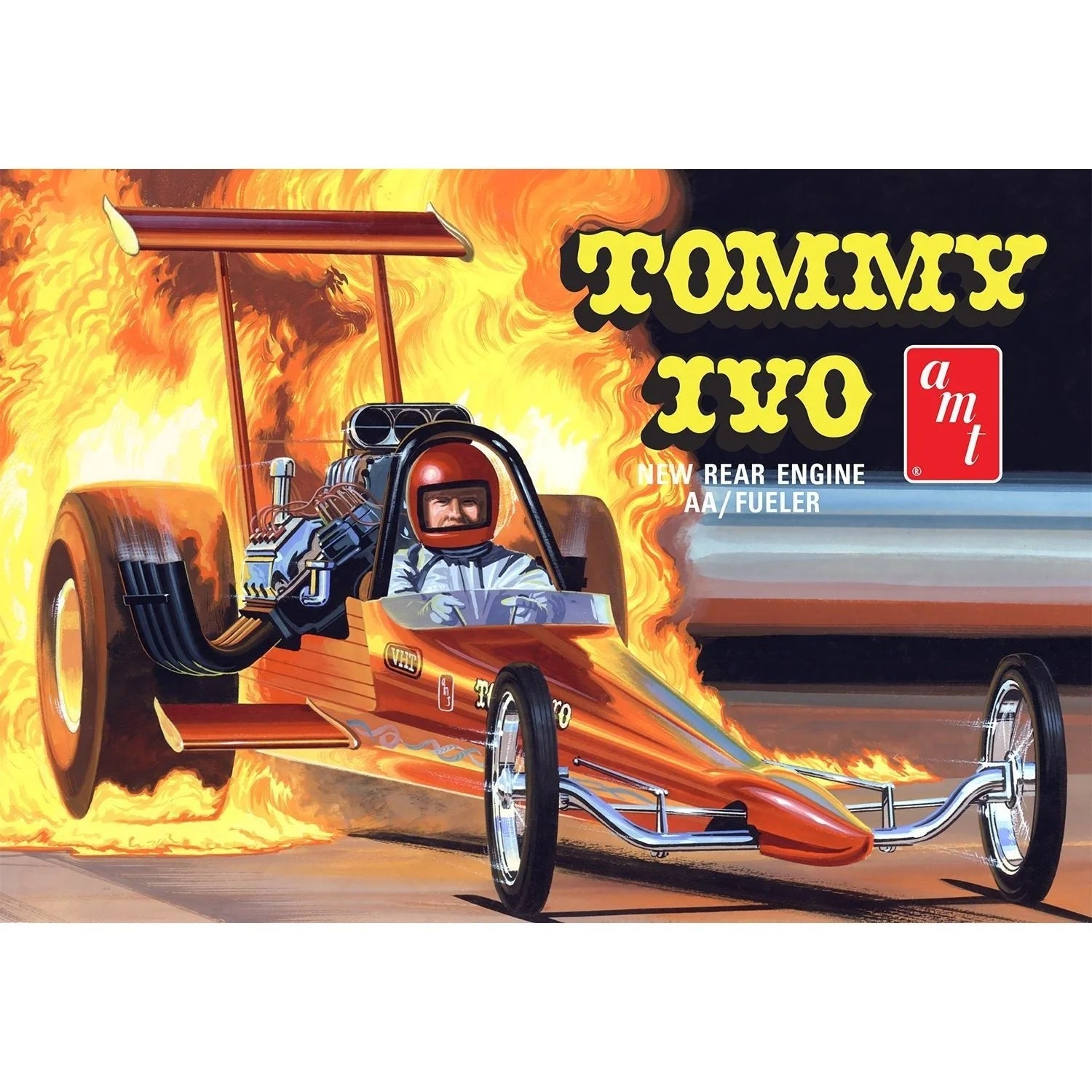 AMT Tommy IVO Rear Engine Dragster 1/25 Scale Model Kit
