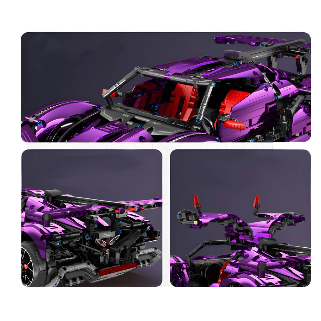 CHROME EDITION DRIFTING HYPERCAR | 2444PCS