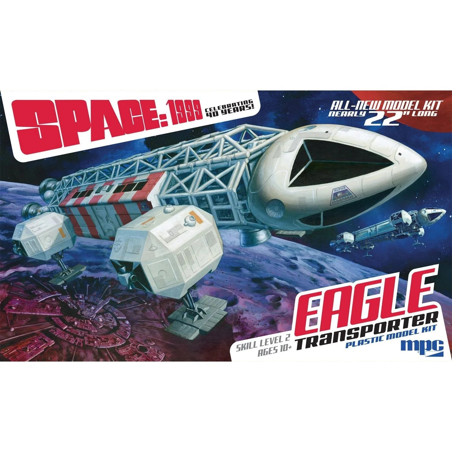 MPC Space 1999 - Eagle Transporter 1:48 Scale Model Kit