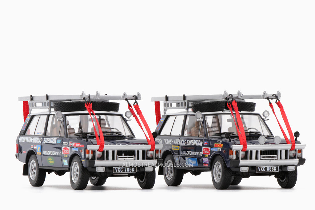 Range Rover ��The British Trans-Americas Expedition�� 2-Car Set 1:43 by Almost Real