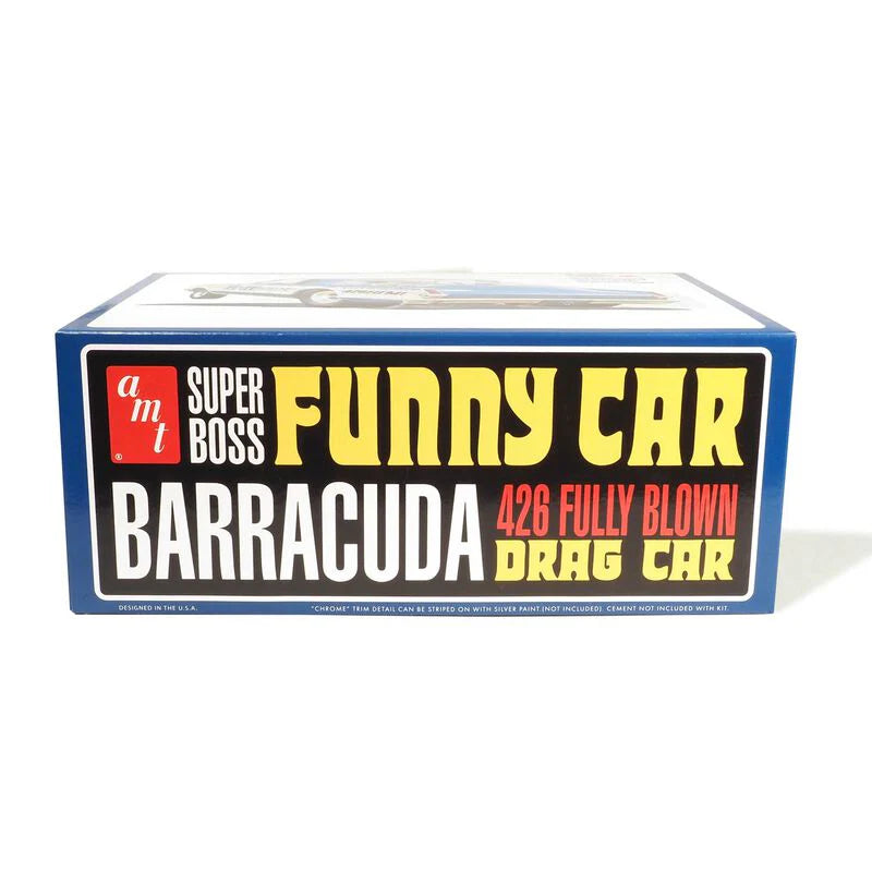 AMT 1/25 1966 Plymouth Barracuda Funny Car "Hemi Hustler" Model Kit