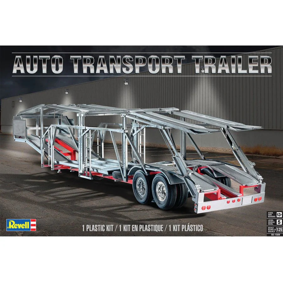 Revell Auto Transport Trailer 1/25 Scale Model Kit