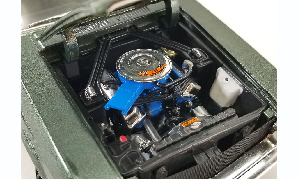 1968 Mustang GT driven in the movie Bullitt 1:18 Scale
