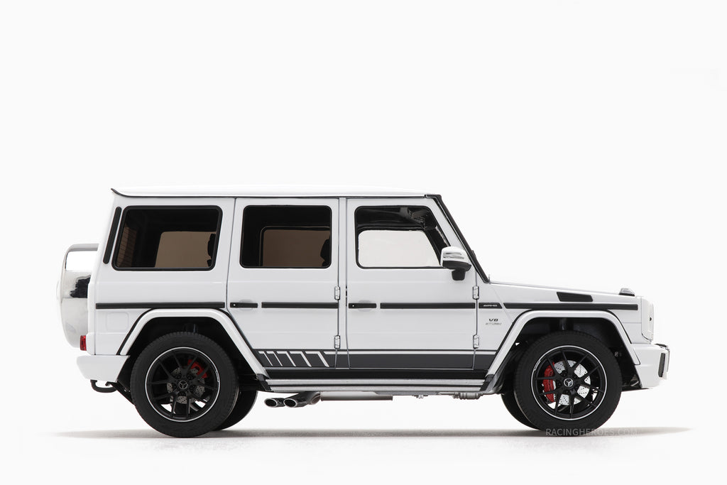 Mercedes-AMG G 63 (W463) 463 Edition �C Polar White 1:18 by Almost Real