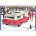 AMT 1/25 63 FORD F100 CAMPER