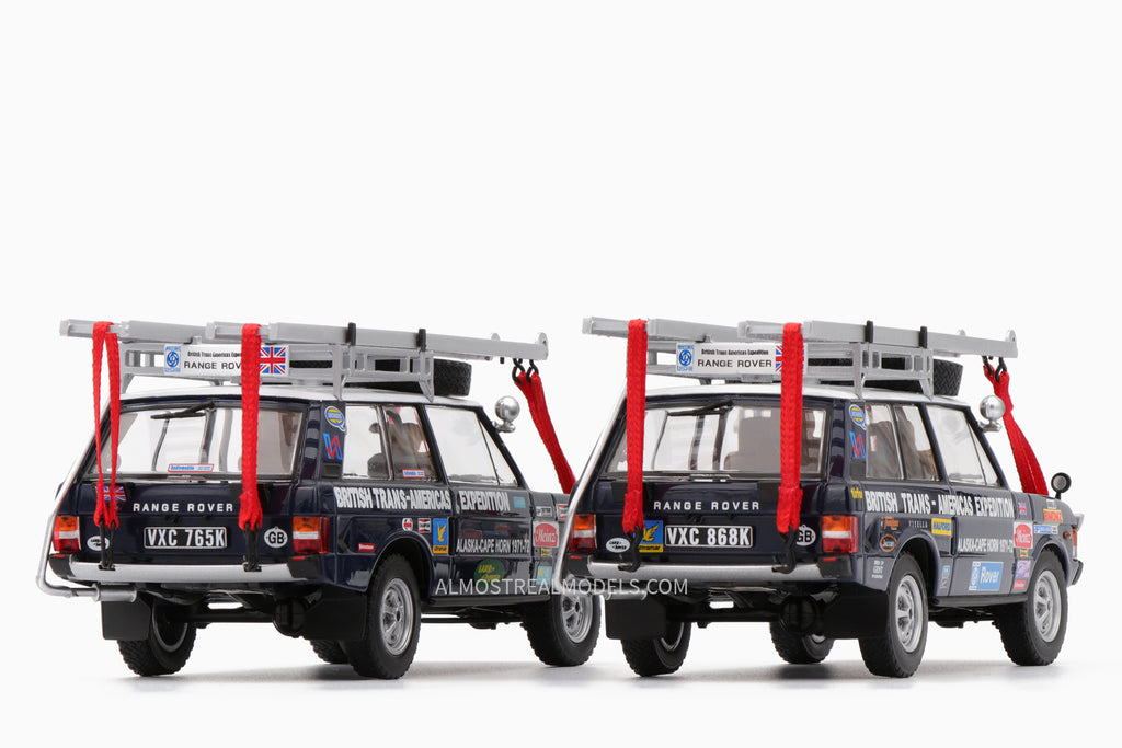 Range Rover ��The British Trans-Americas Expedition�� 2-Car Set 1:43 by Almost Real