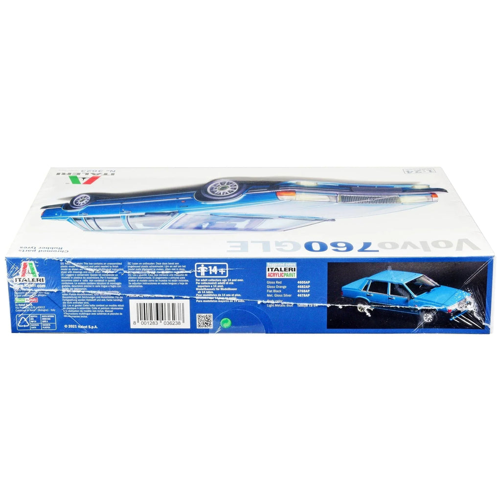 Skill 3 Model Kit Volvo 760 GLE 1/24 Scale Model by Italeri