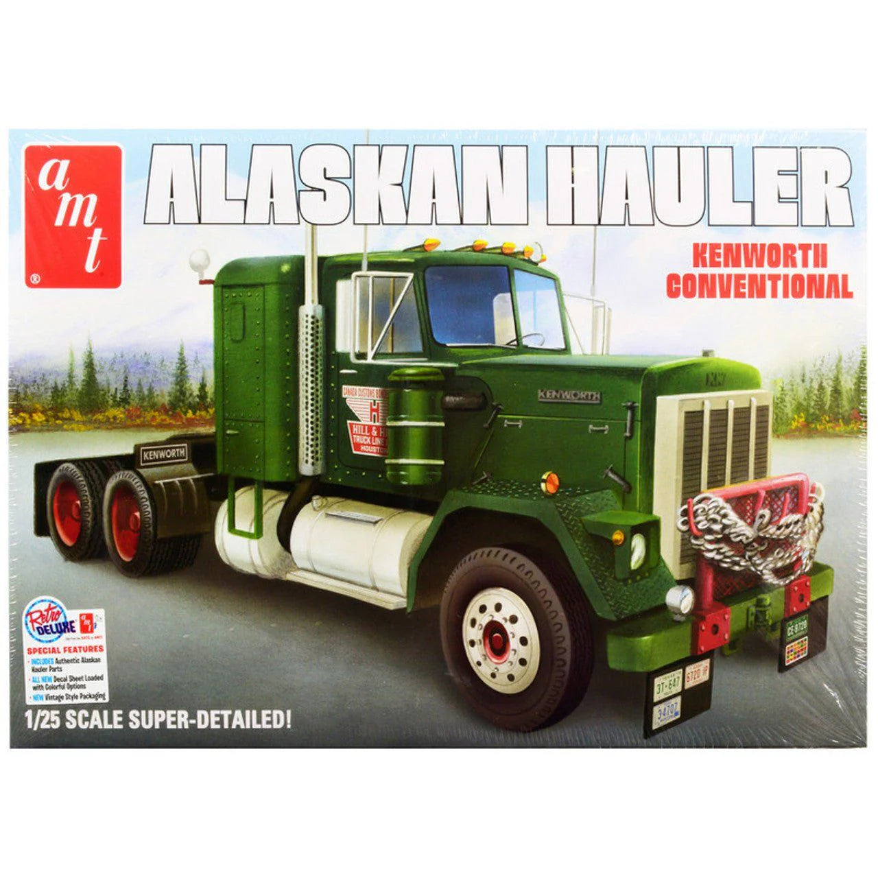 AMT Alaskan Hauler Kenworth Tractor 1/25 Scale Model Kit
