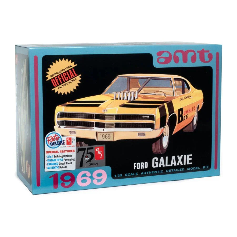 AMT 1969 Ford Galaxie Hardtop 1/25 Scale Model Kit