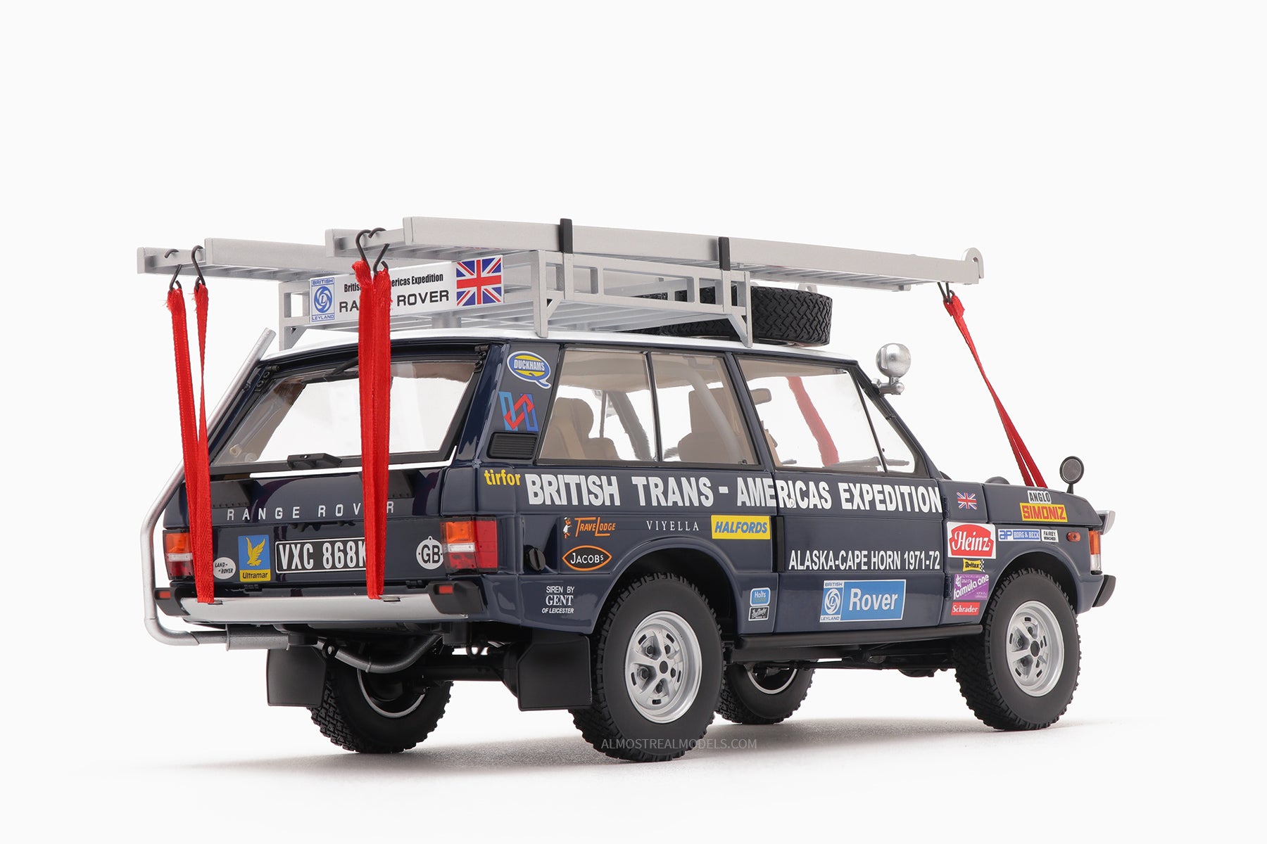 Range Rover ��The British Trans-Americas Expedition�� (868K) 1:18 by Almost Real