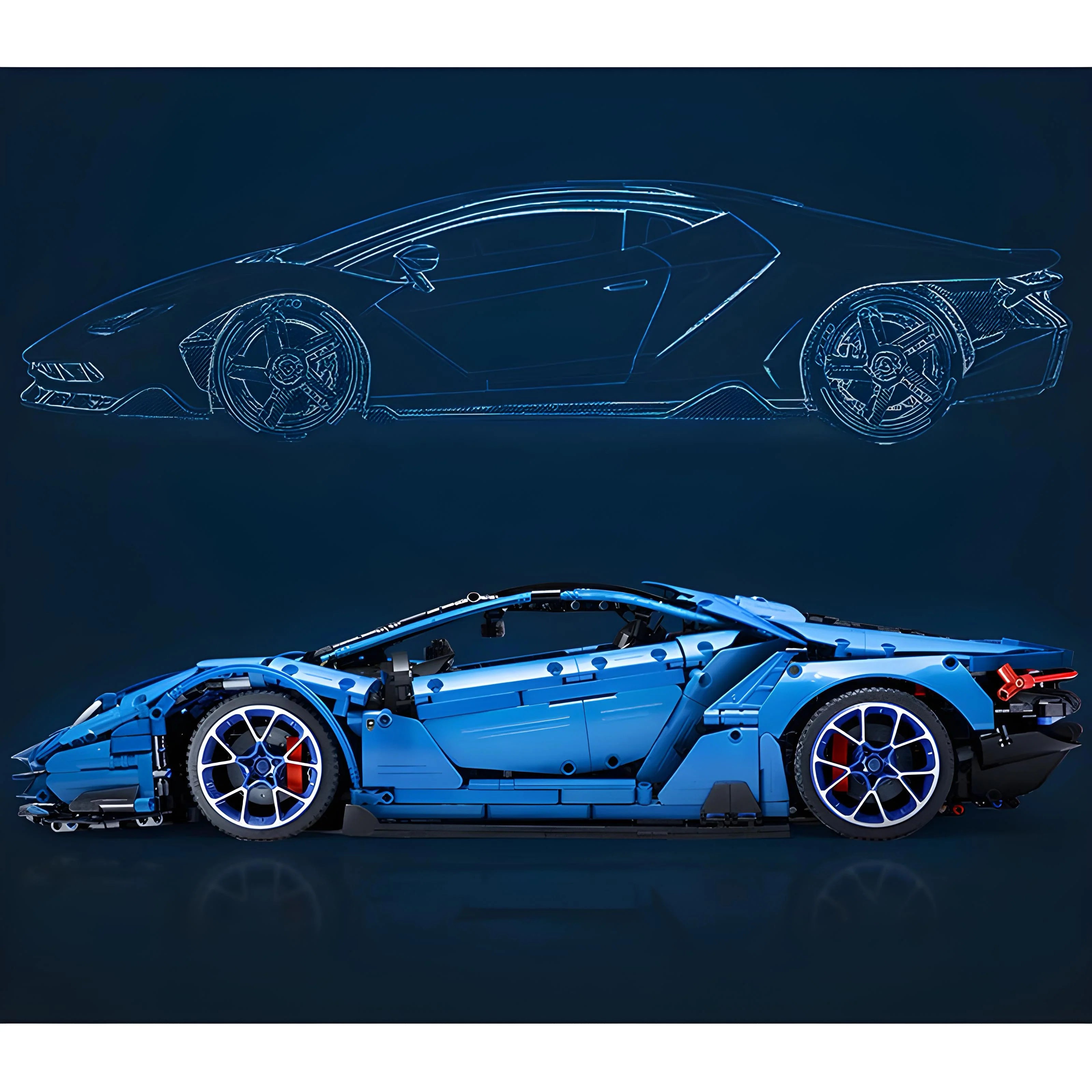 LAMBORGHINI CENTENARIO | 3842PCS