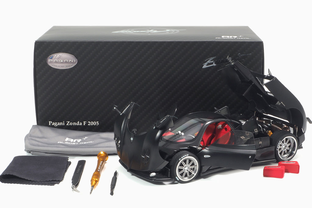 Pagani Zonda F 2005 Matt Black ��Limited Edition 500�� 1:18 by Almost Real