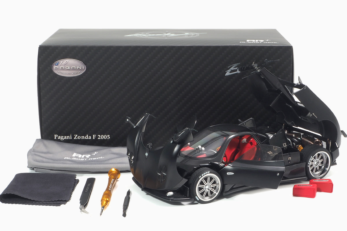 Pagani Zonda F 2005 Matt Black ��Limited Edition 500�� 1:18 by Almost Real