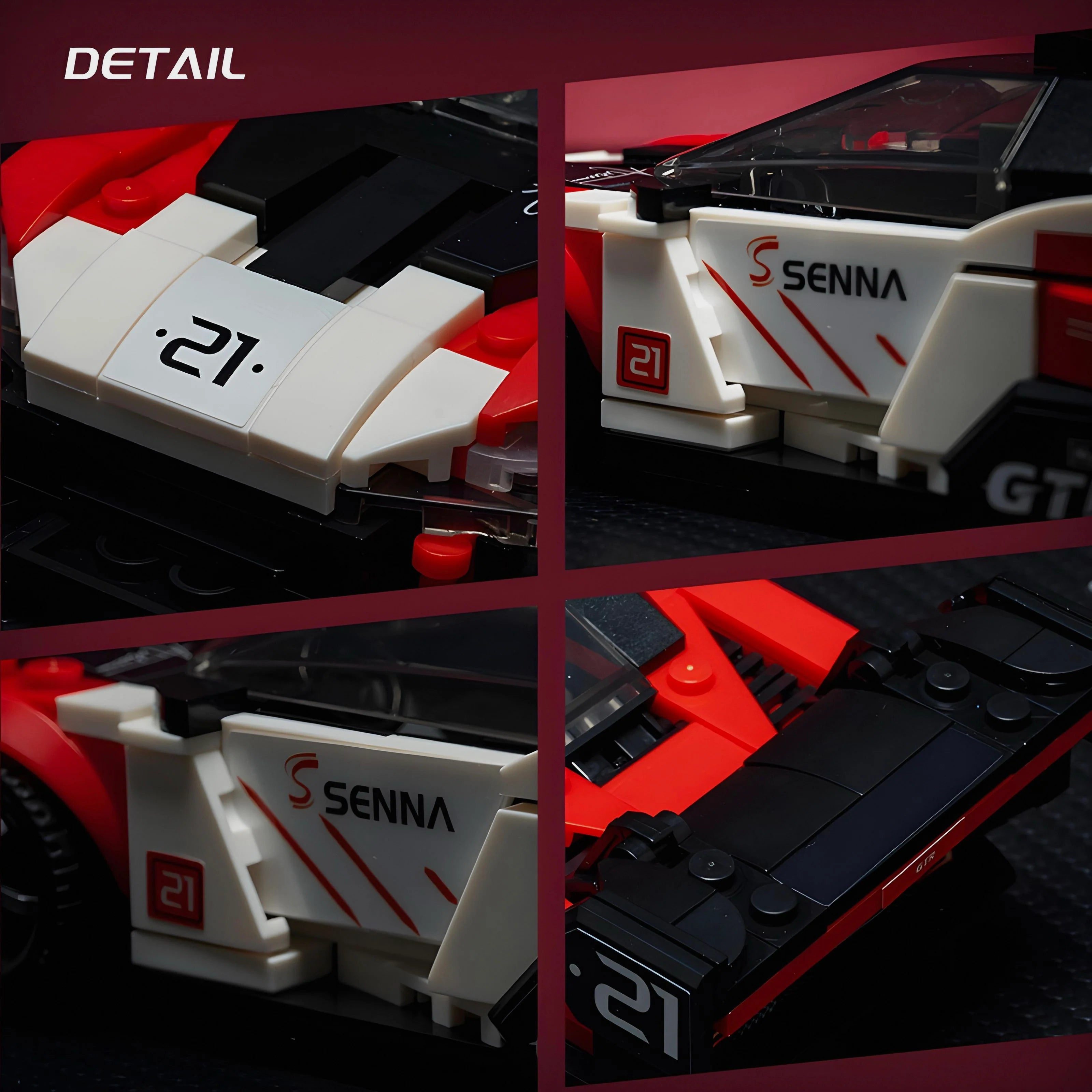 MINIBRICKS? SENNA GTR | 347PCS