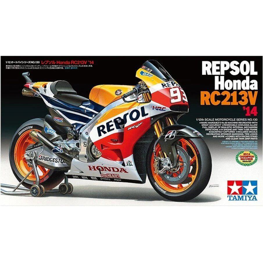 Tamiya 1/12 Repsol Honda RC213V4 Motorbike