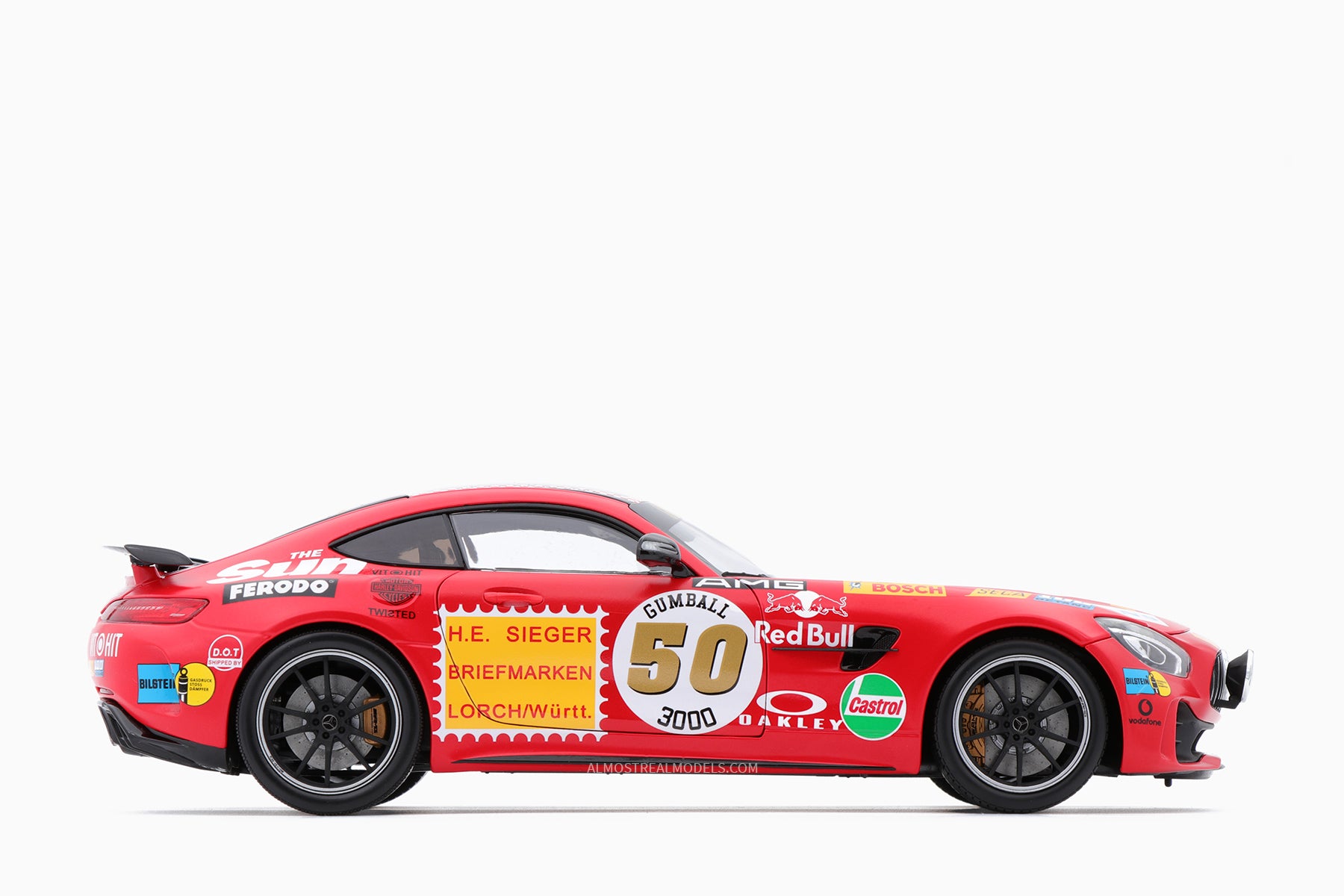 Mercedes-Benz AMG GT R Rote Sau Limited Edition 600 1:18 by Almost Real
