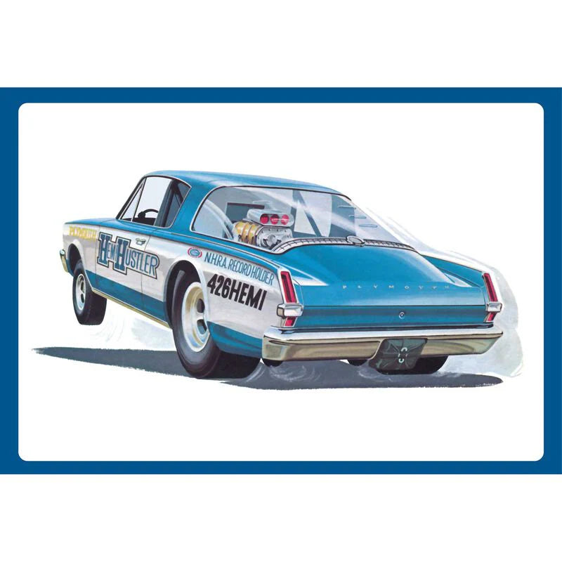 AMT 1/25 1966 Plymouth Barracuda Funny Car "Hemi Hustler" Model Kit