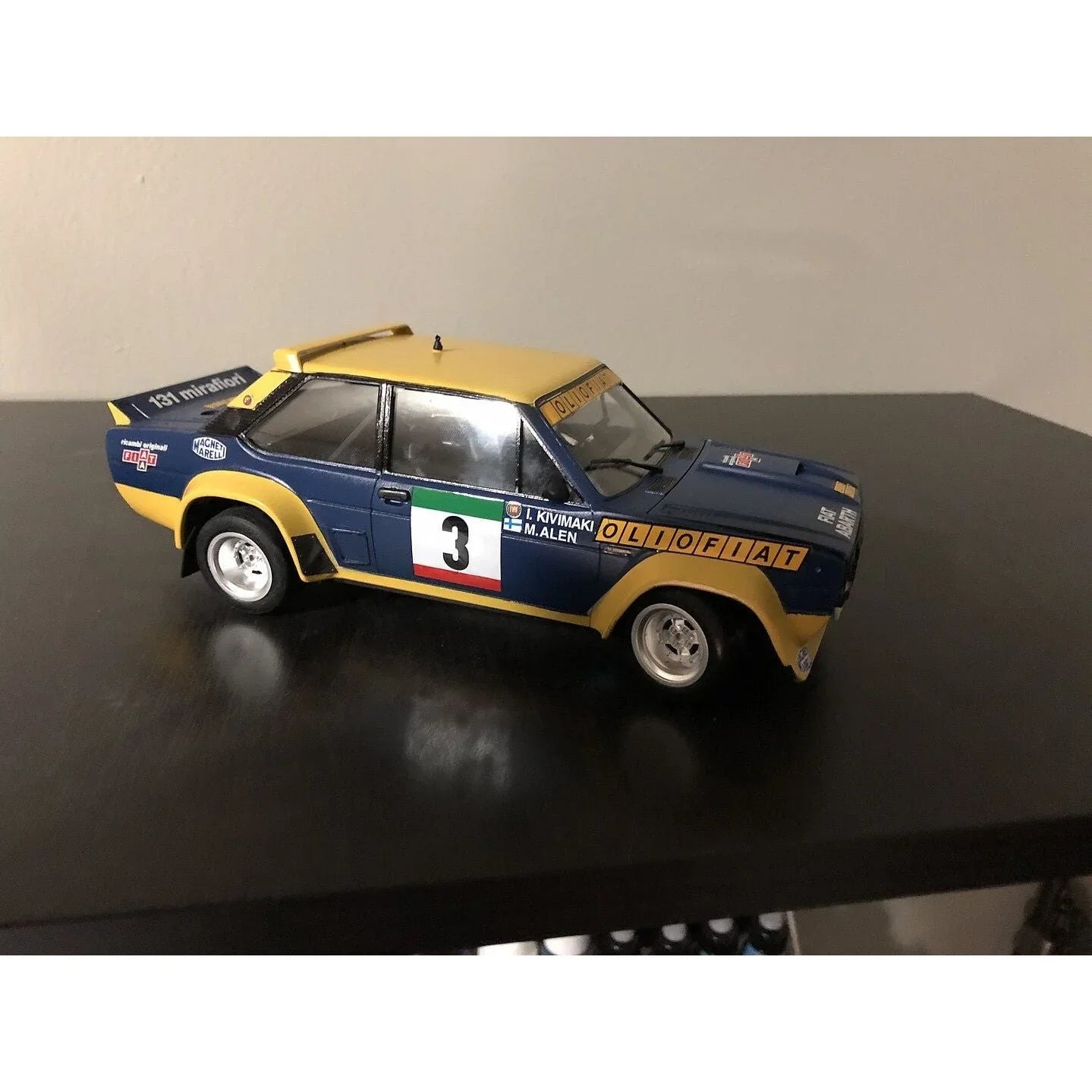Tamiya 1/20 131 Abarth Rally Olio Fiat