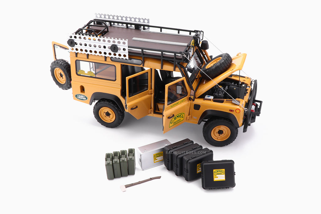 Land Rover Defender 110 ��Camel Trophy�� Sabah-Malaysia �C 1993 1:18 by Almost Real