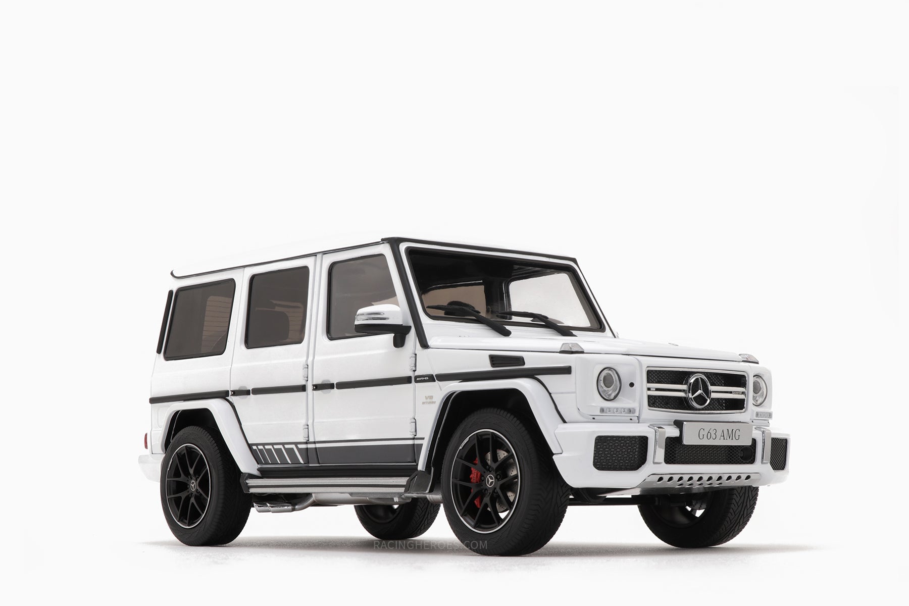 Mercedes-AMG G 63 (W463) 463 Edition �C Polar White 1:18 by Almost Real