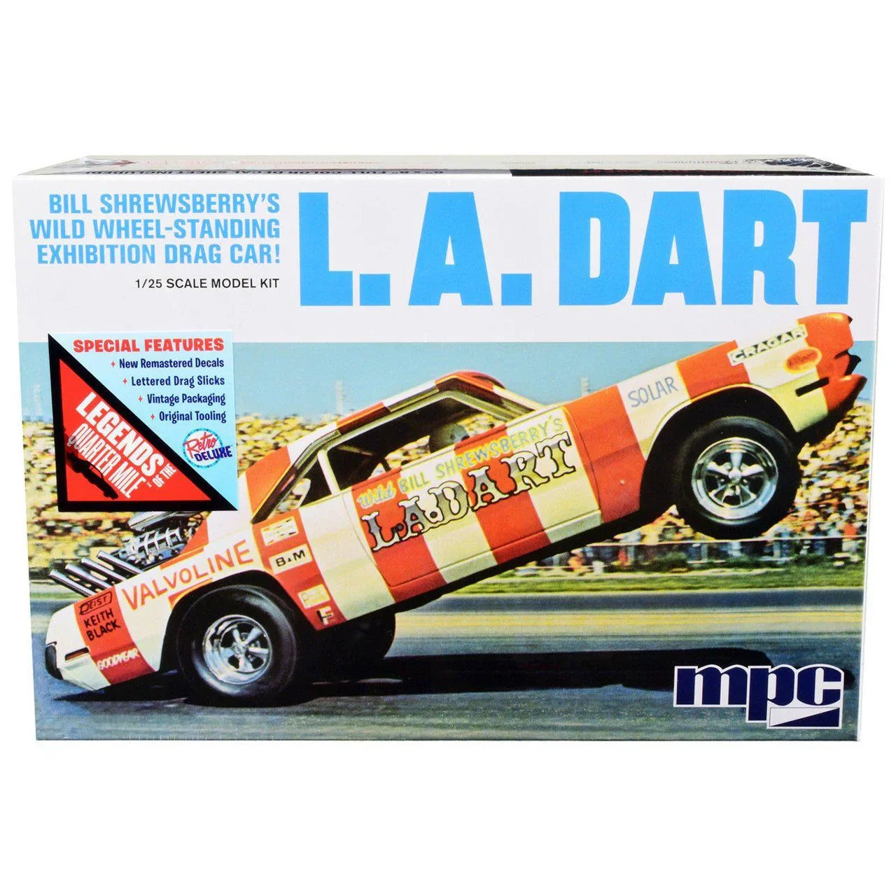 MPC L.A. Dart Wheelstander 1:25 Scale Model Kit