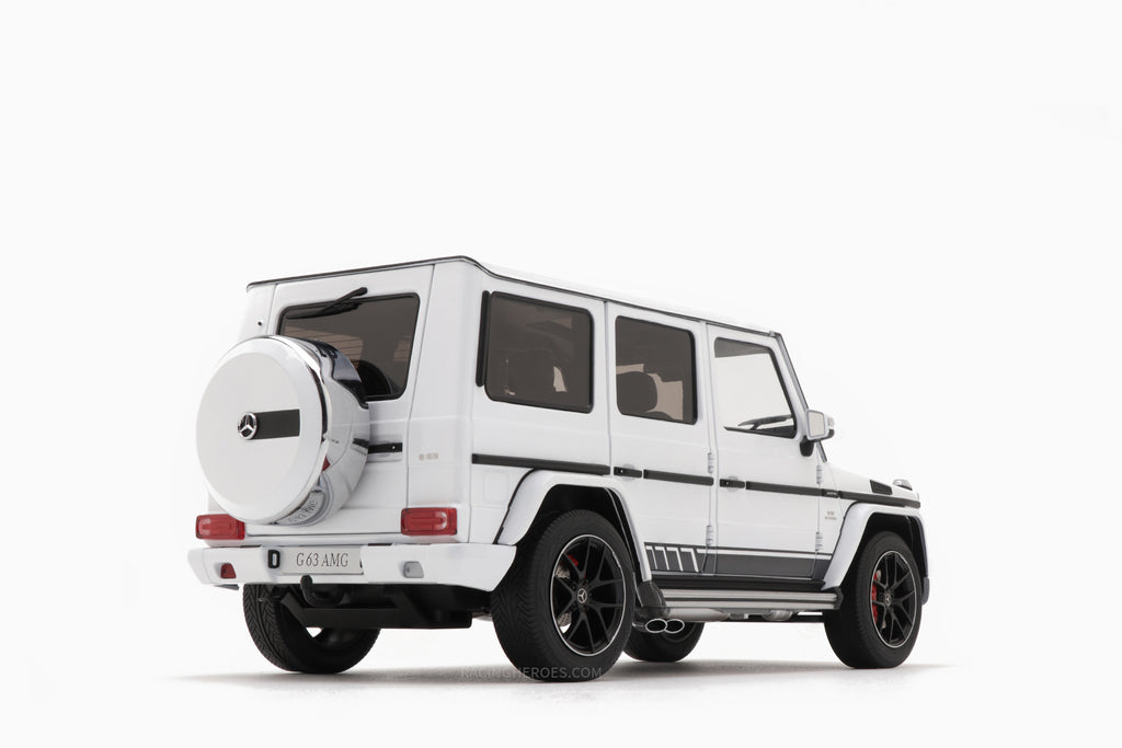 Mercedes-AMG G 63 (W463) 463 Edition �C Polar White 1:18 by Almost Real