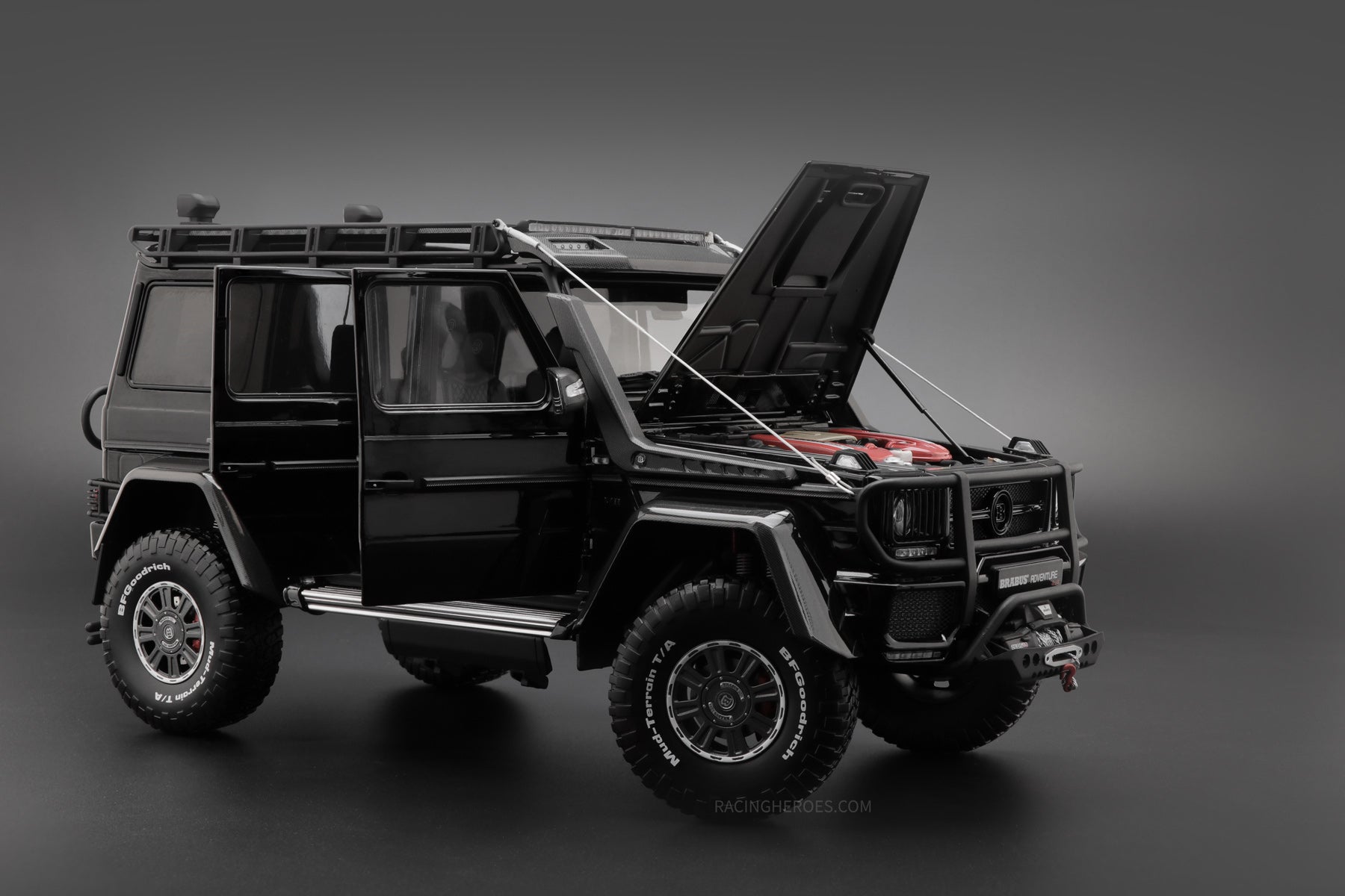 Brabus 550 Adventure Mercedes-Benz G 500 4��42 Black 1:18 by Almost Real