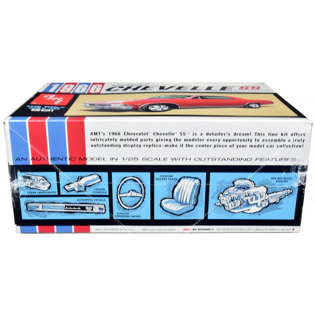 AMT 1966 Chevy Chevelle SS 1/25 Scale Model Kit