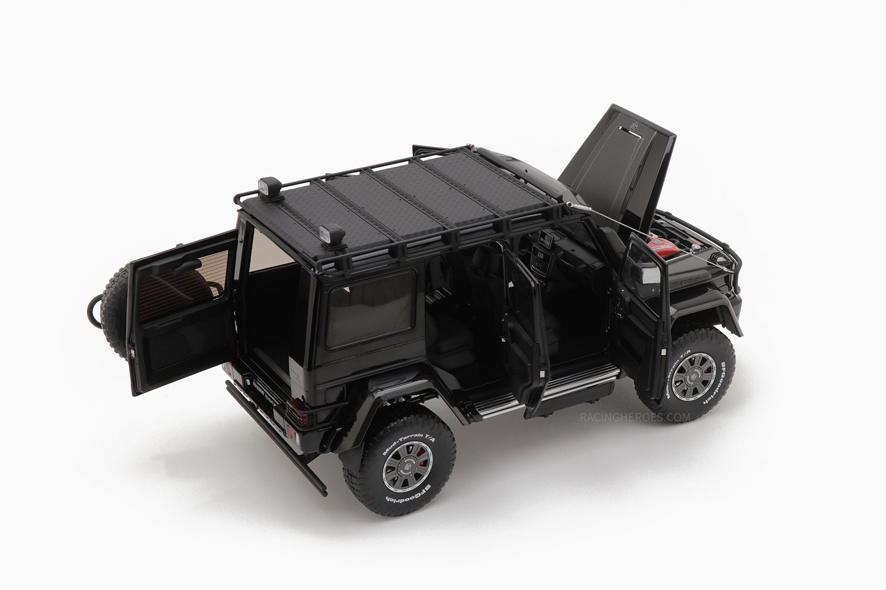 Brabus 550 Adventure Mercedes-Benz G 500 4��42 Black 1:18 by Almost Real