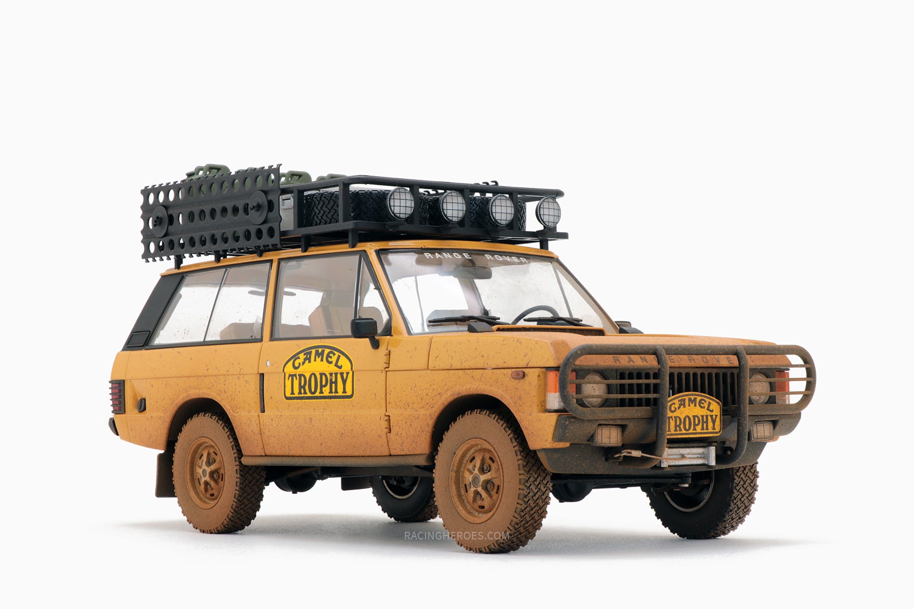 Range Rover ��Camel Trophy�� Papua New Guinea 1982 Dirty 1:18 by Almost Real