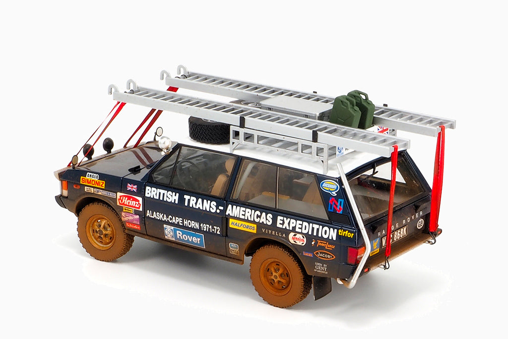 Range Rover ��The British Trans-Americas Expedition�� (868K) Dirty 1:18 by Almost Real