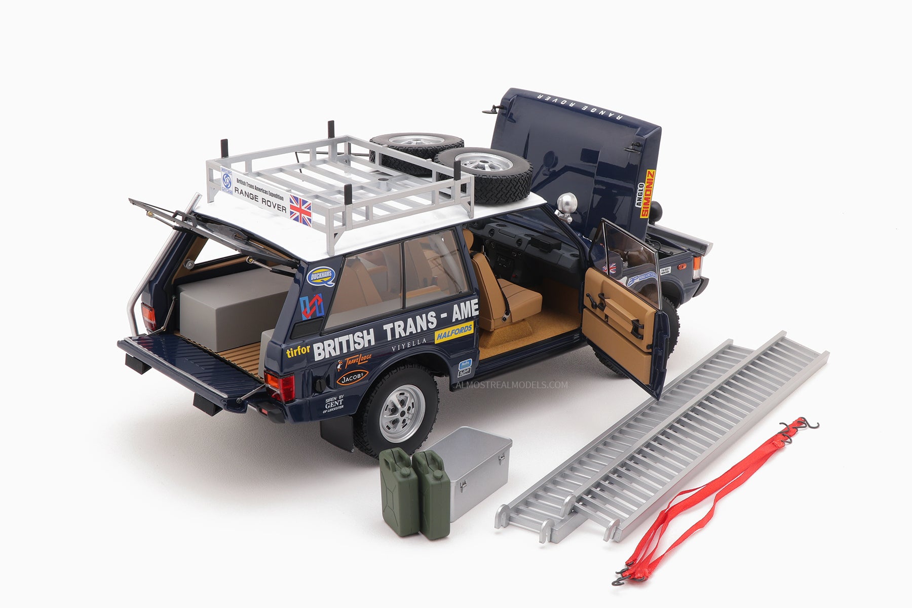 Range Rover ��The British Trans-Americas Expedition�� (868K) 1:18 by Almost Real