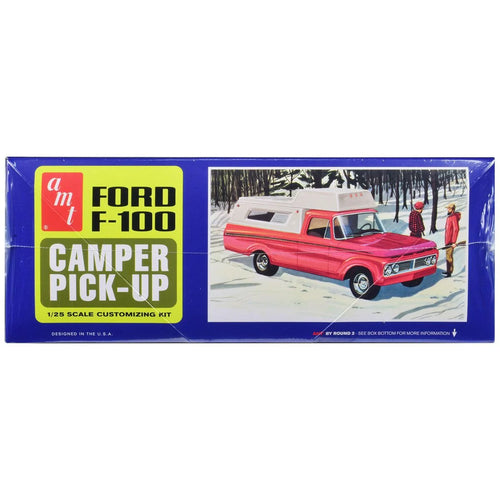 AMT 1/25 63 FORD F100 CAMPER