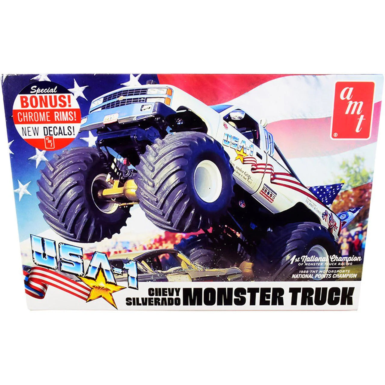 AMT 1/25 USA-1 Chevy Silverado Monster Truck