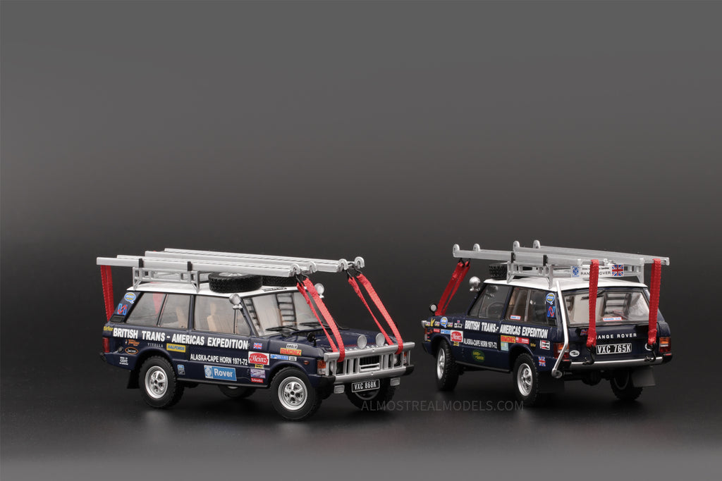 Range Rover ��The British Trans-Americas Expedition�� 2-Car Set 1:43 by Almost Real