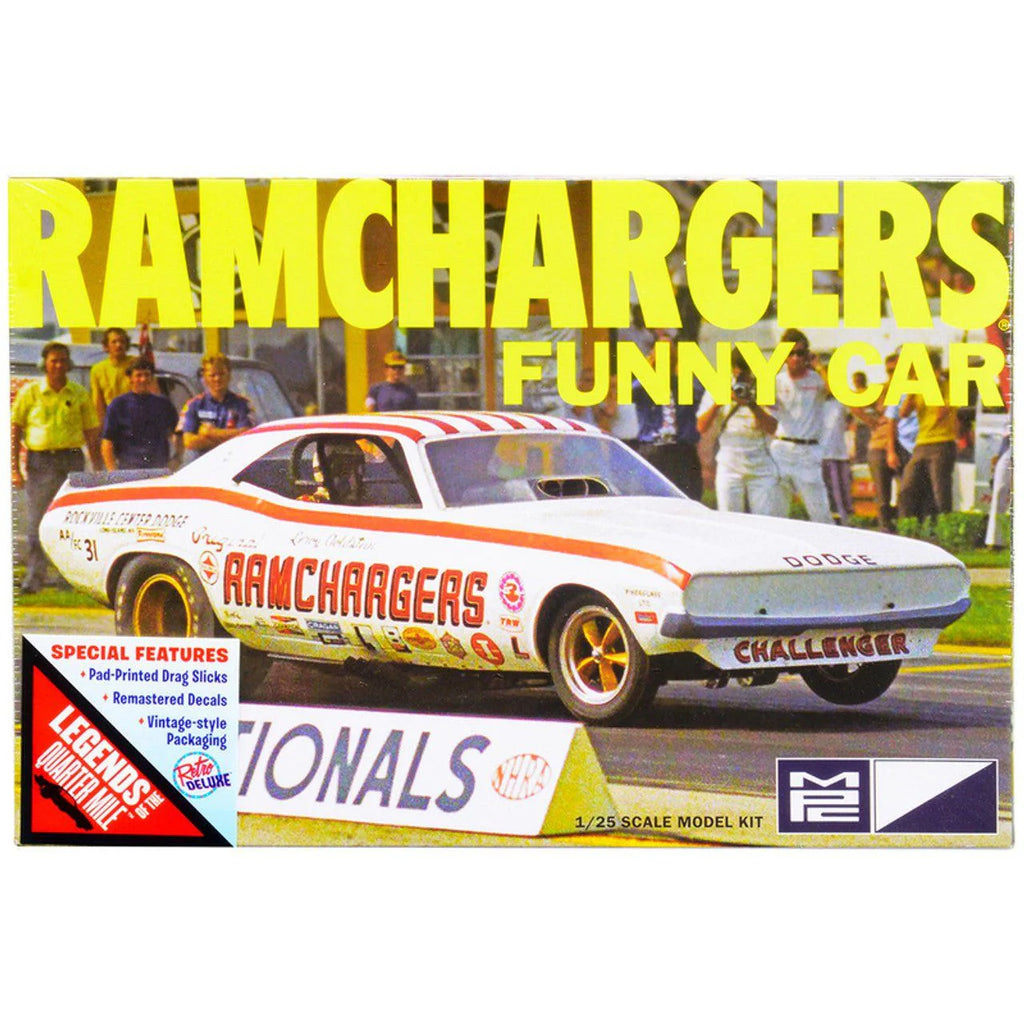 MPC Ramchargers Dodge Challenger Funny Car 1:25 Scale Model Kit