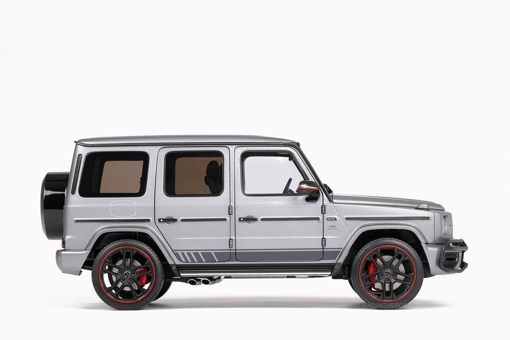 Mercedes-AMG G 63 �C 2019 �C Designo Platinum Magno 1:18 by Almost Real
